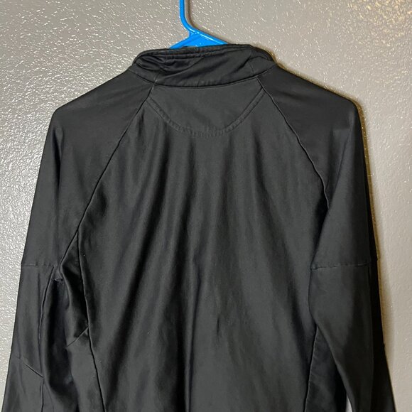 Black Performance 1/4 Zip Pullover Jacket - Size Large - Picture 6 of 7